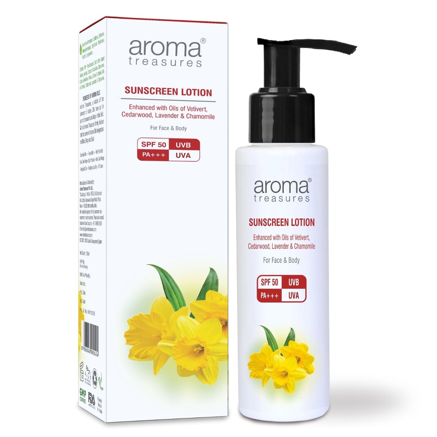 Sunscreen Lotion SPF 50 PA+++ UVB UVA