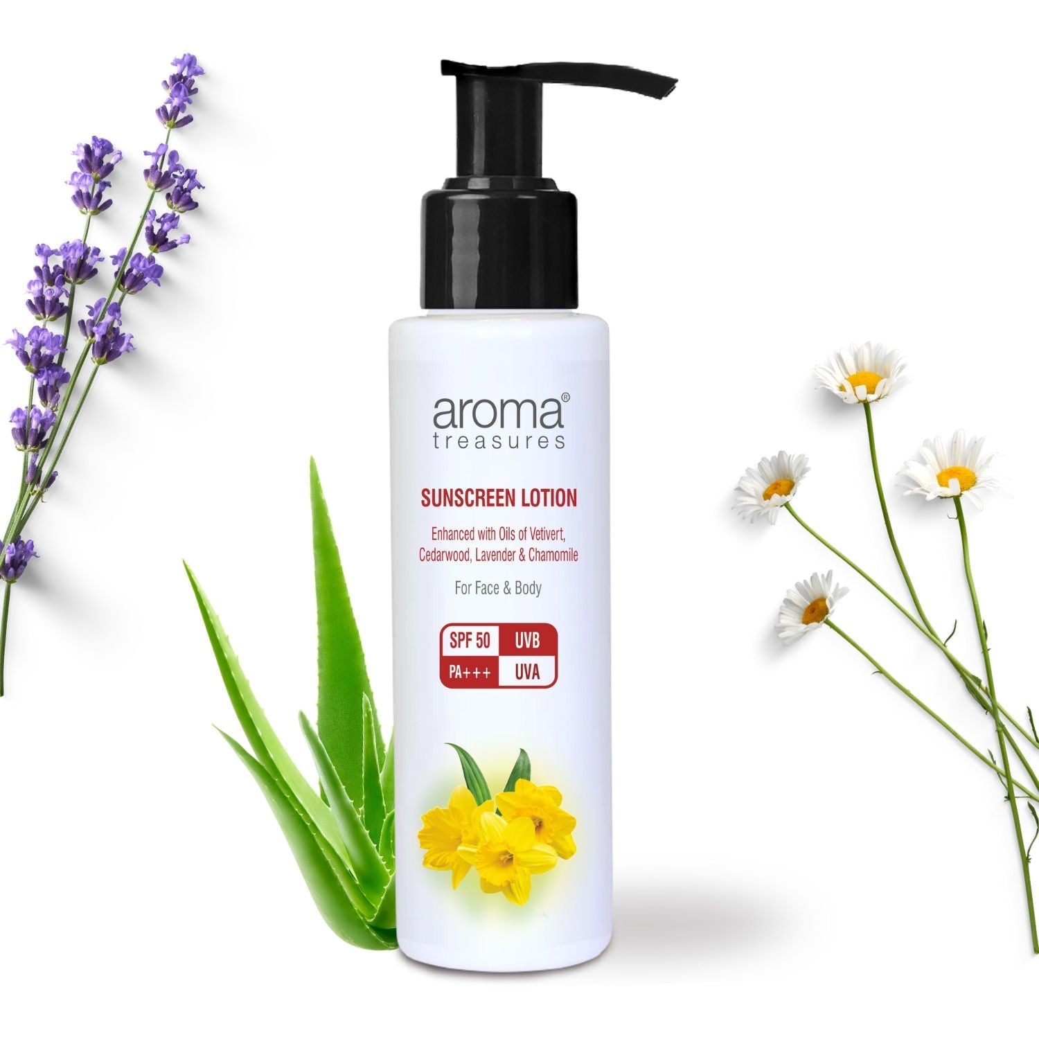 Sunscreen Lotion SPF 50 PA+++ UVB UVA