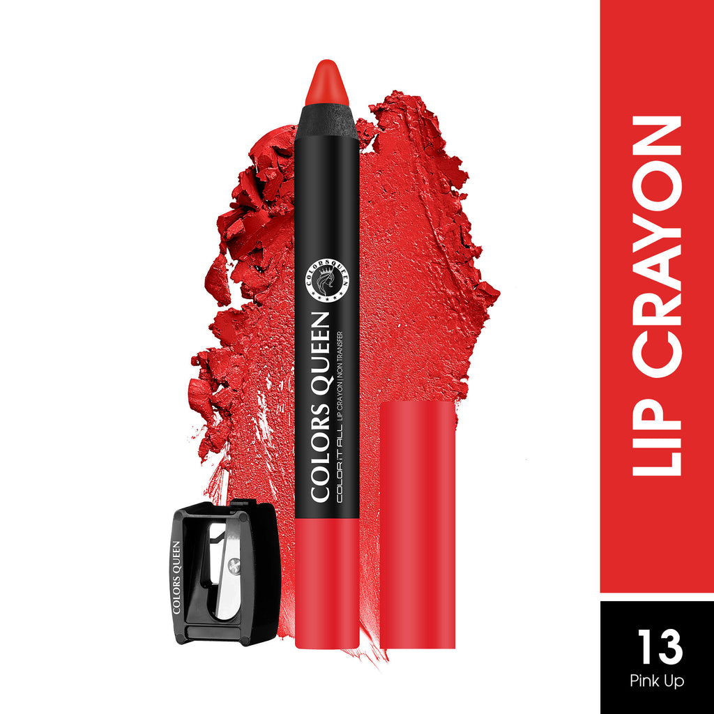 Color It All Non Transfer Matte Lip Crayon - 13 Pink Up