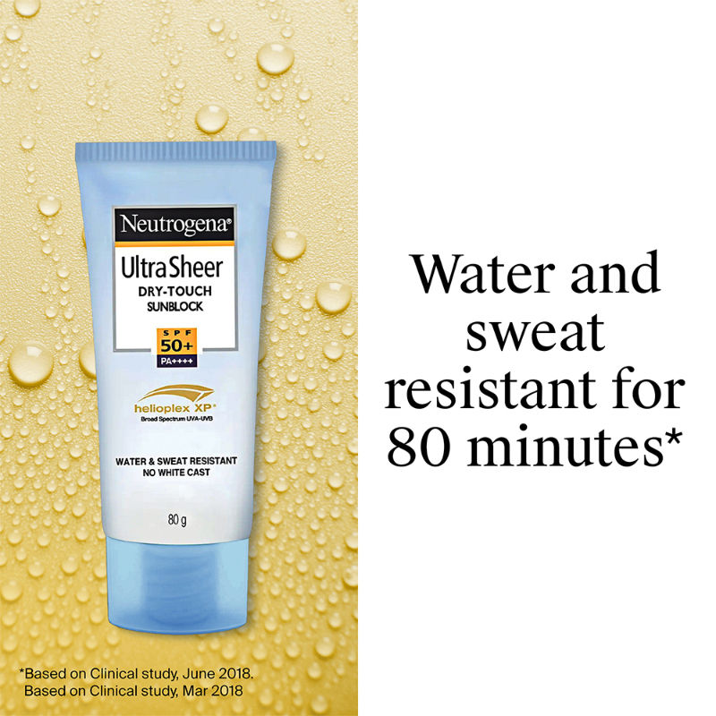 Ultrasheer SPF50+ PA++++ Ultra Light Moisturizing Face Sunscreen Oily & Sensitive Skin