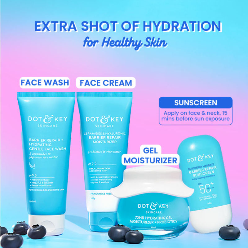 Blueberry Hydrate Barrier Repair Sunscreen SPF 50+ PA++++ In-Vivo Tested