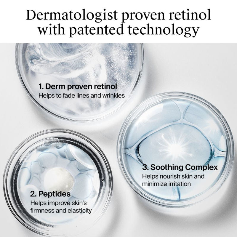 Visible Repair Retinol + Peptide Night Eye Cream For Anti-Ageing, Dark Circles & Wrinkles