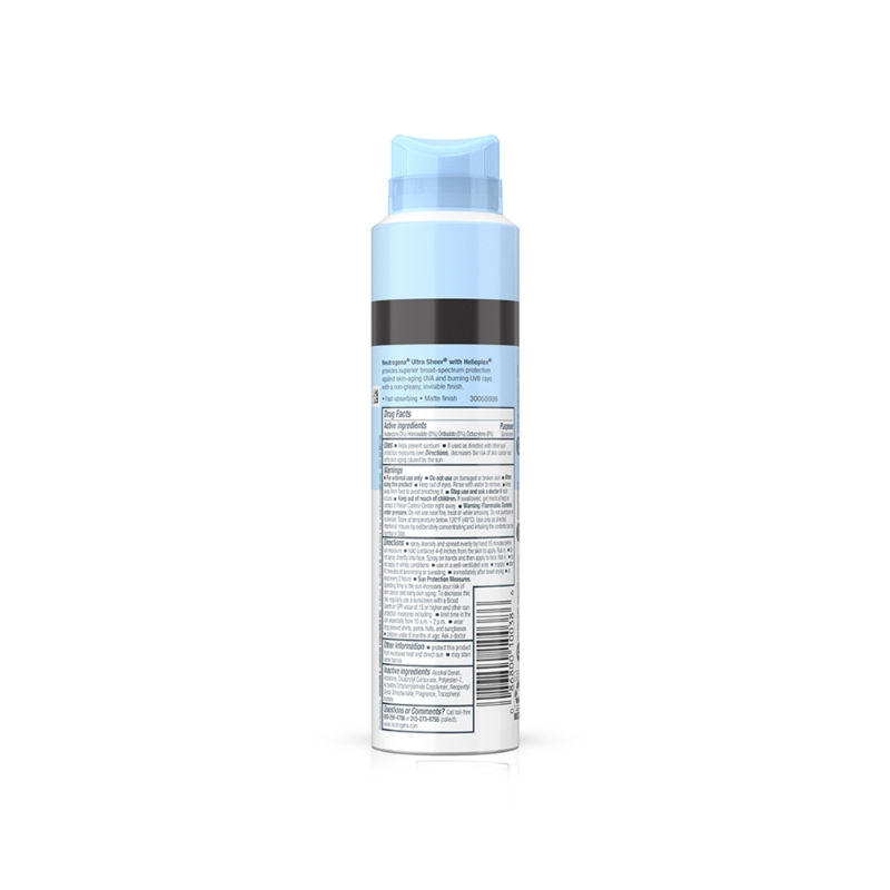 Ultra Sheer Body Mist Sunscreen Broad Spectrum SPF 45