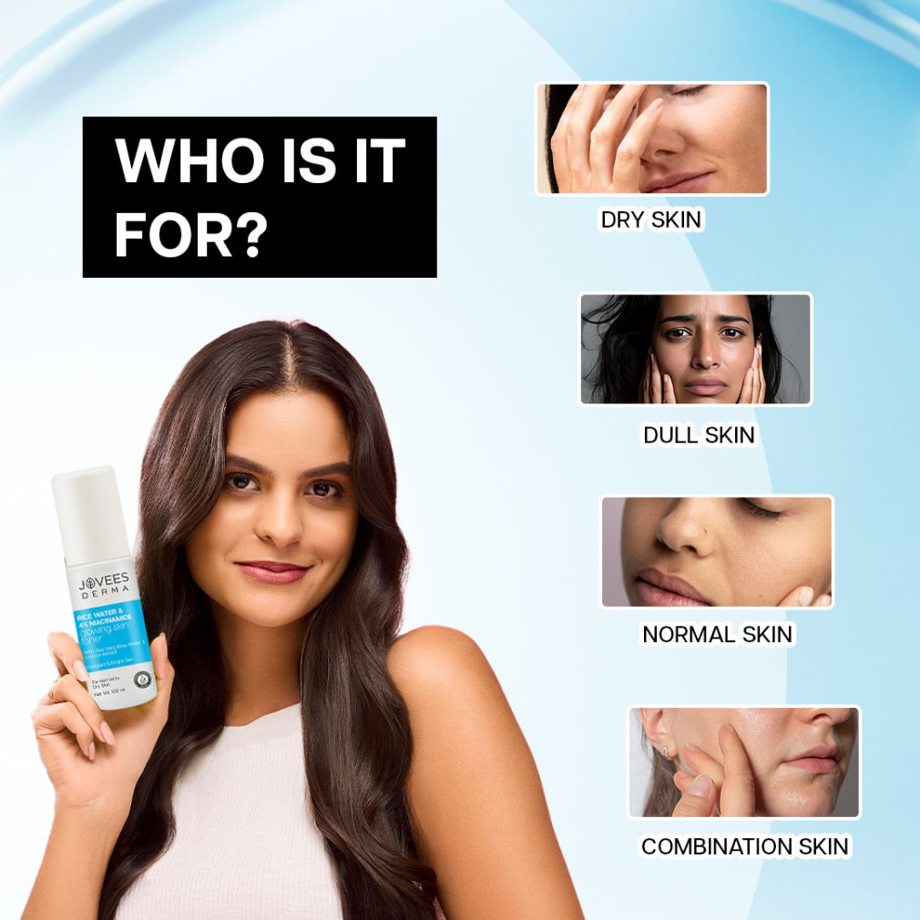 Derma Rice Water 4% Niacinamide Glowing Skin Toner