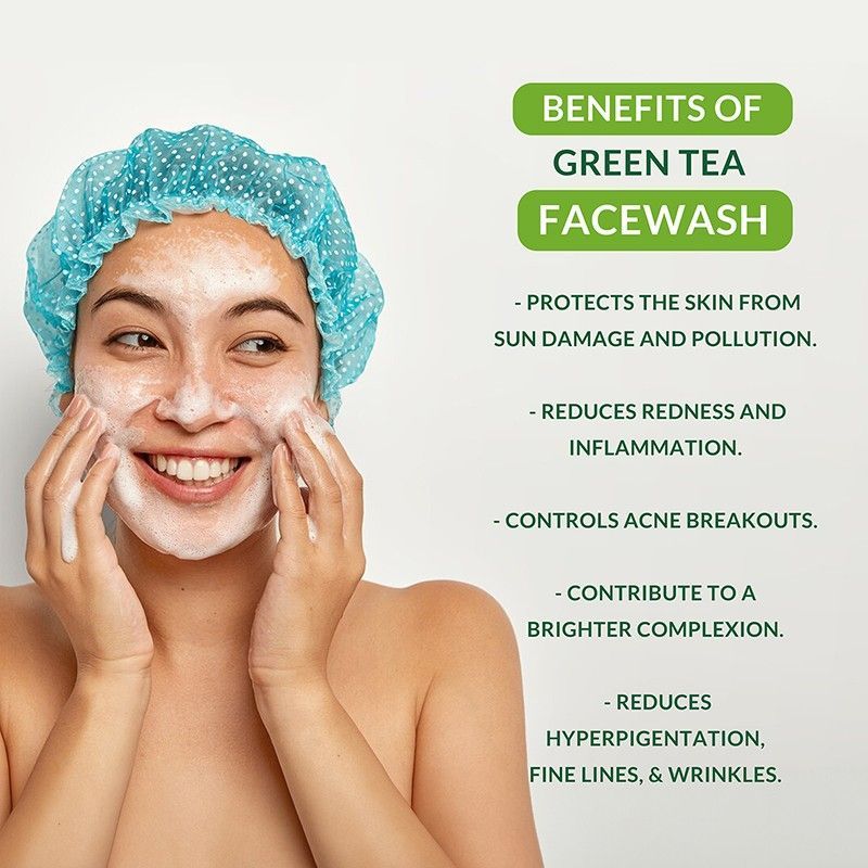 Green Tea Face Wash For Acne Control