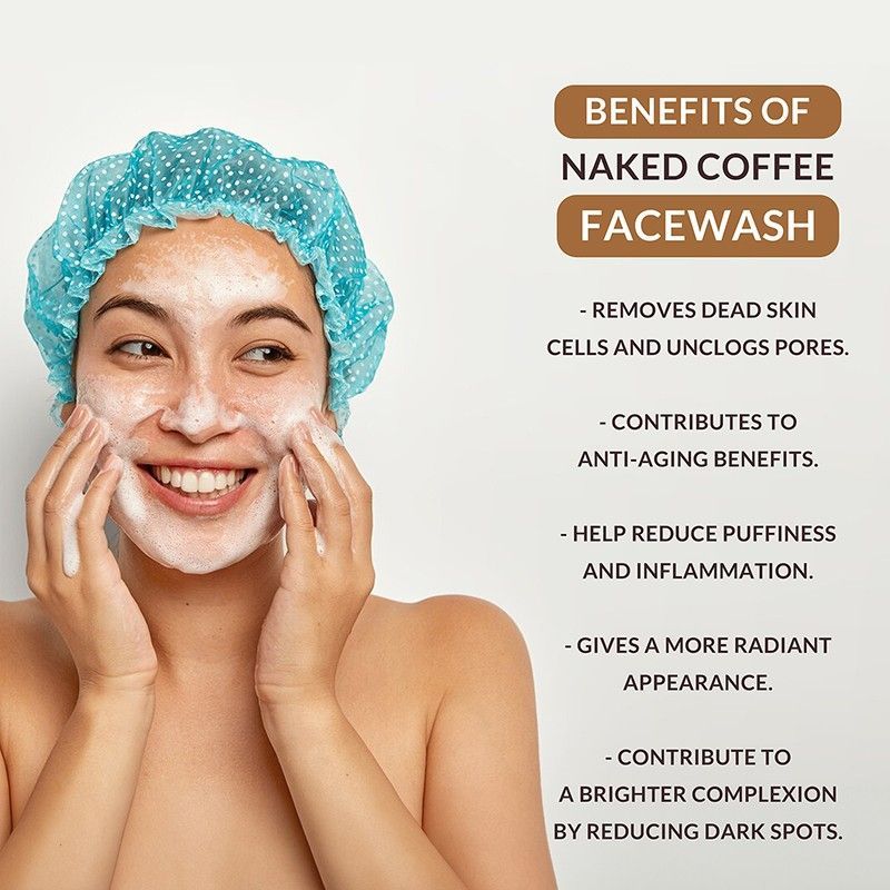 Naked Raw Coffee Face Wash For Dark Spots Removal