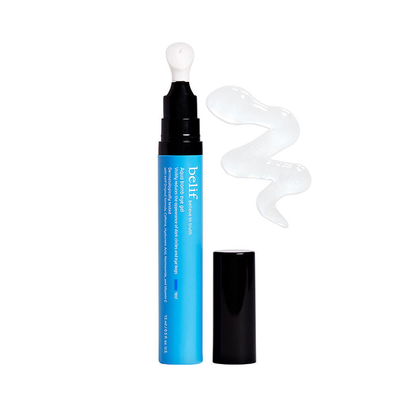Aqua Bomb Korean Under Eye Cream-Vegan gel,for dark circles with Hyaluronic Acid & Niacinamide