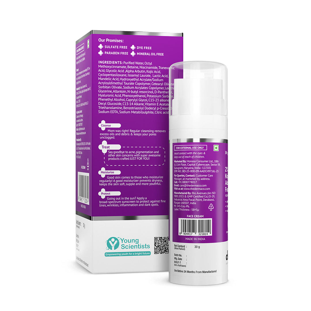 2% Kojic Acid Advanced Face Cream