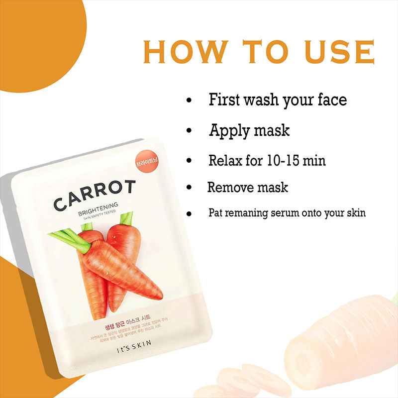 The Fresh Mask Sheet - Carrot