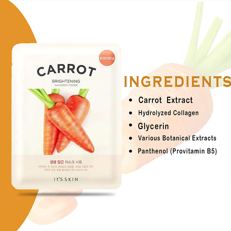 The Fresh Mask Sheet - Carrot