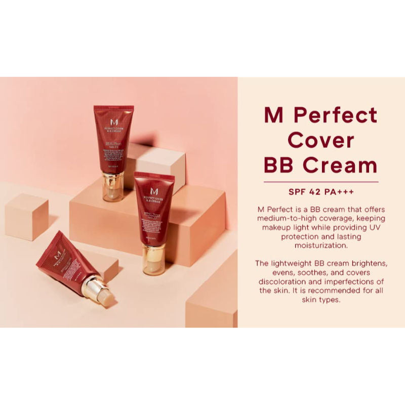 M Perfect Cover BB Cream SPF42/PA+++ [No.23]