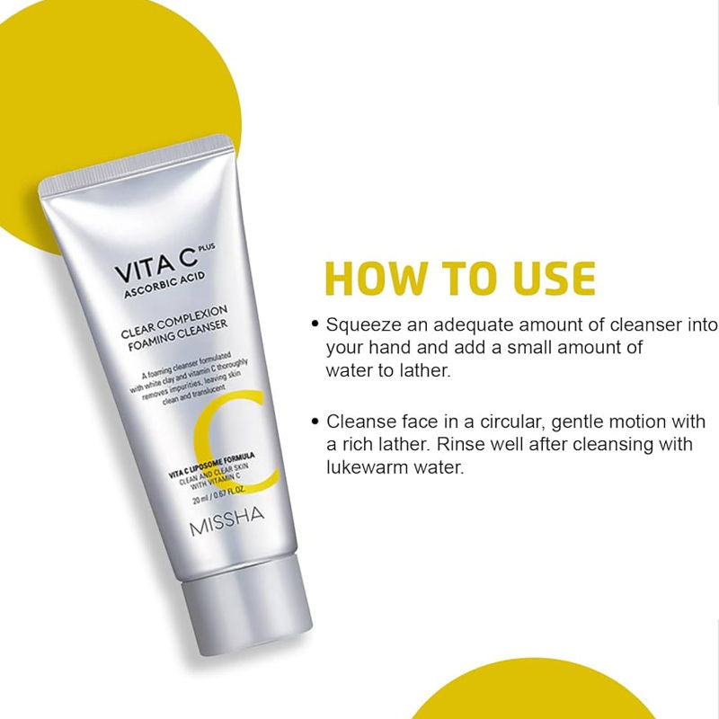 Vita C Plus Clear Complexion Foaming Cleanser