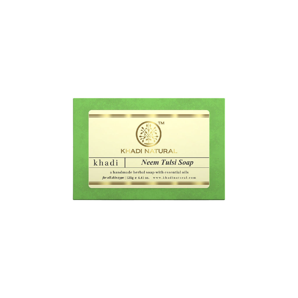 Neem-Tulsi Soap Cleanses, Tones & Moisturises