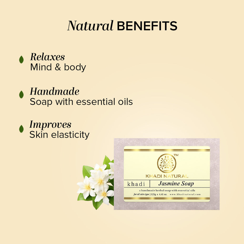 Jasmine Handmade Soap Rejuvenates Skin