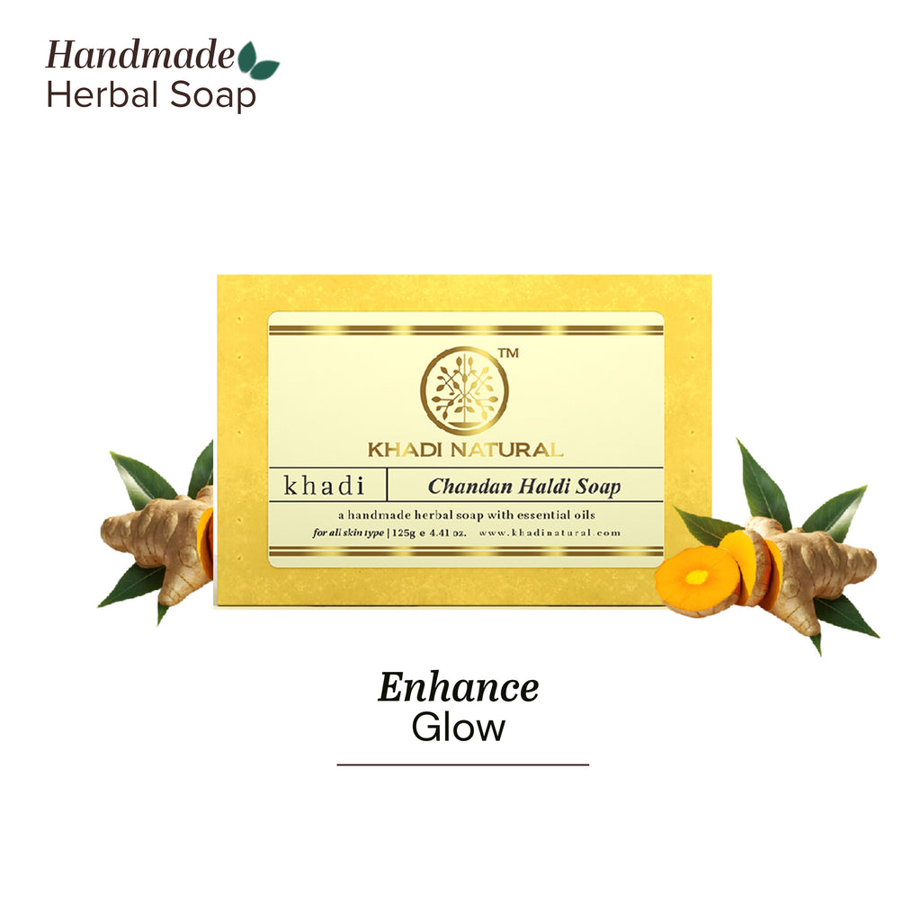 Chandan Haldi Handmade Soap Soft & Supple Skin