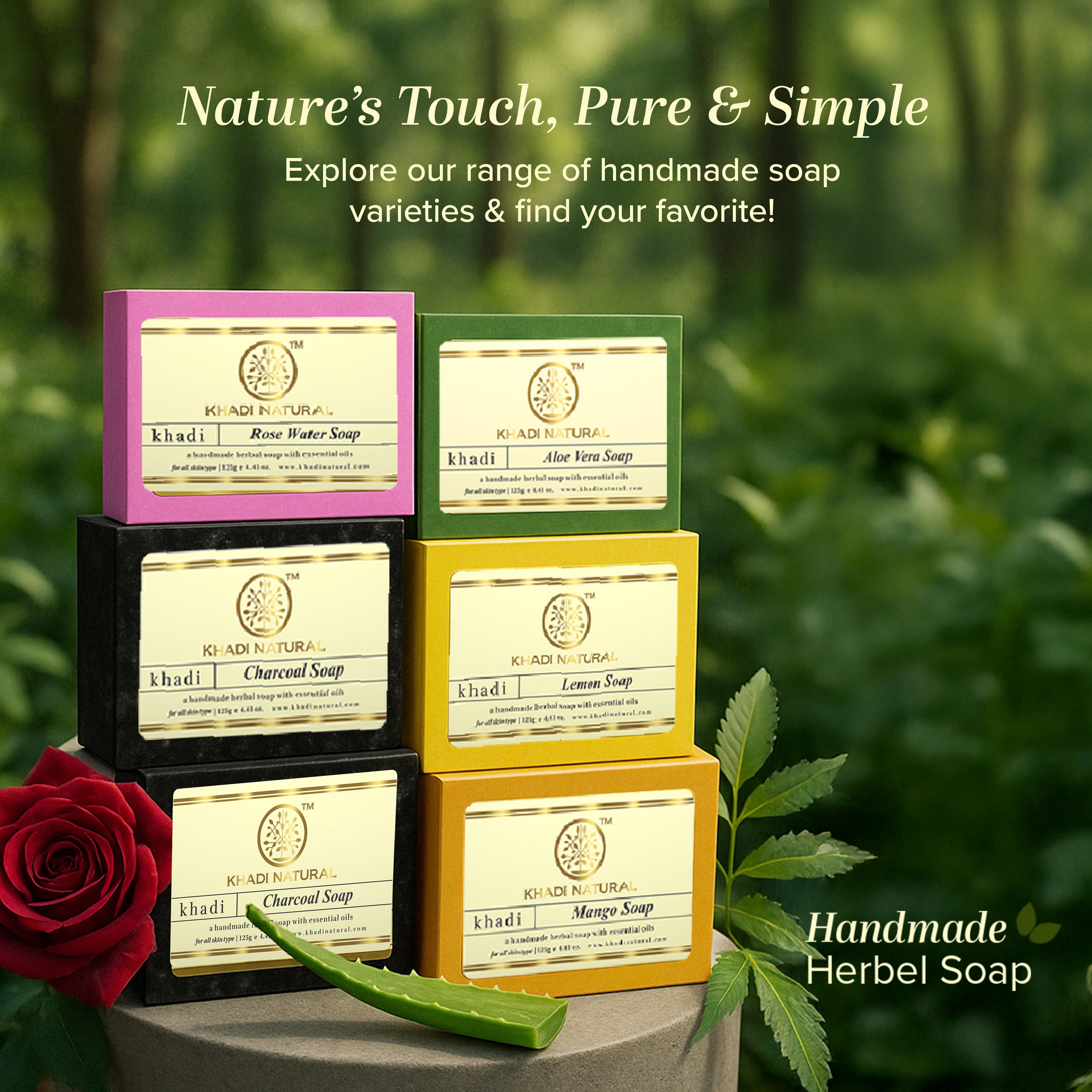 Aloe Vera Handmade Soap Anti-Bacterial