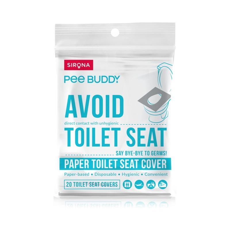 Disposable Toilet Seat Covers, No Direct Contact With Unhygienic Seats, Easy To Dispose