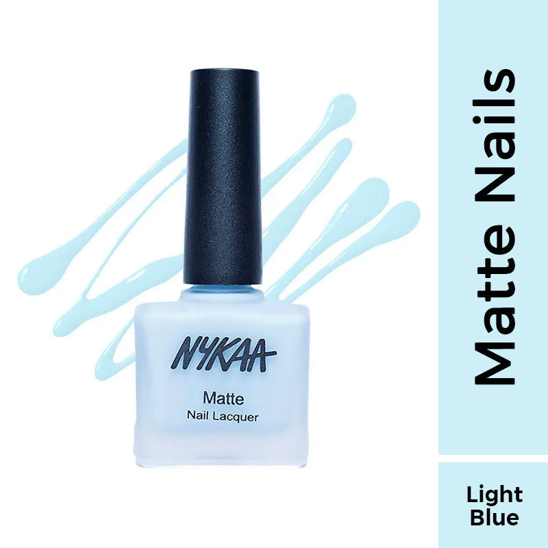 Matte Nail Enamel - Blueberry Macaron 18