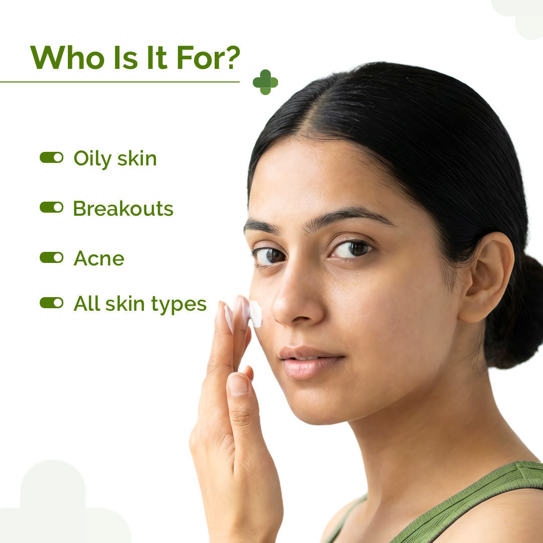 Oil-free Daily Face Moisturizer With Hyaluronic Acid Ceramides For Hydrated Skin