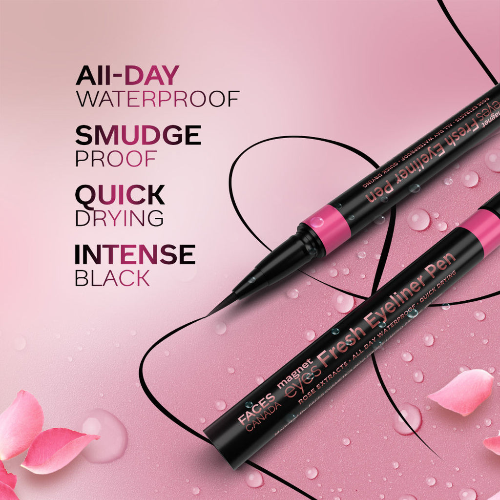 Magneteyes Fresh Eyeliner Pen - Black