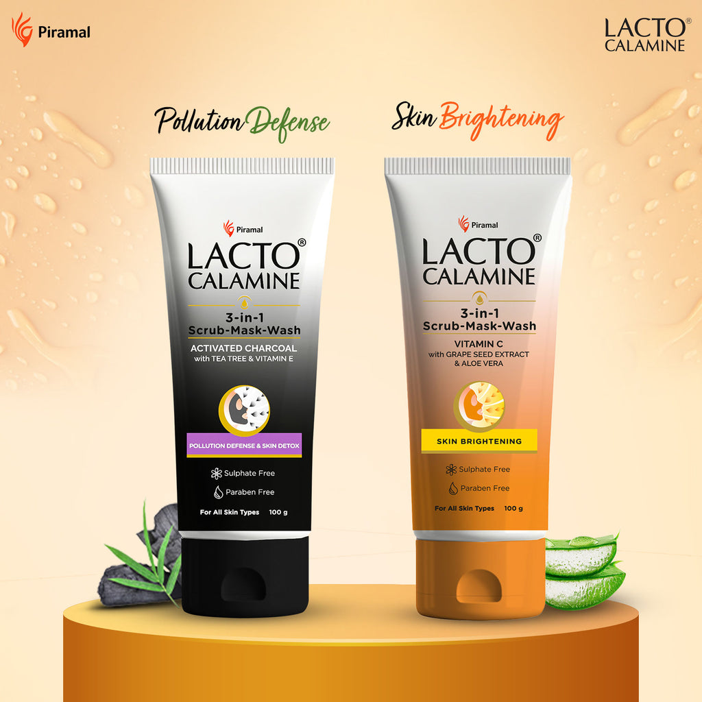 3 - In - 1 Vitamin C Face Scrub - Mask - Wash