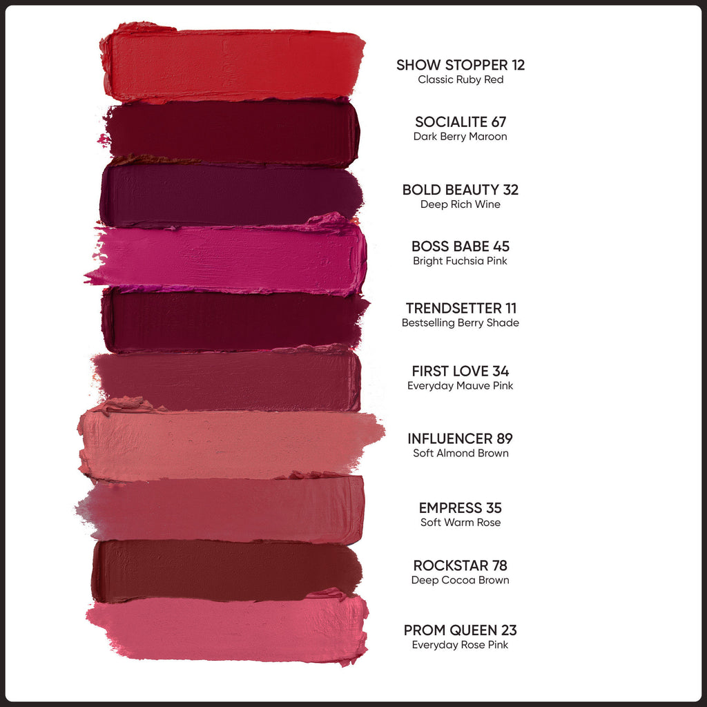 Crayon Lipstick, Comfort Matte for Indian Skintone