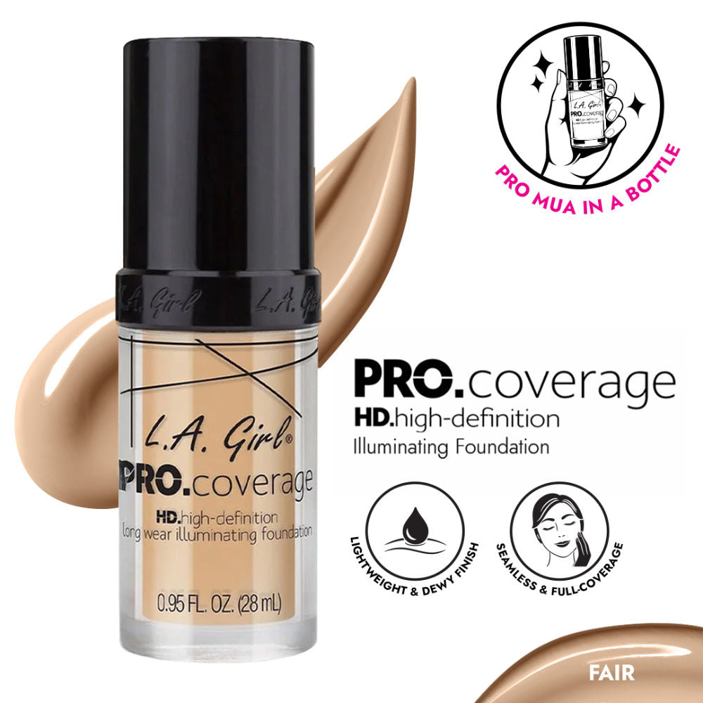 L.A Girl Pro Coverage Illuminating Liquid Foundation