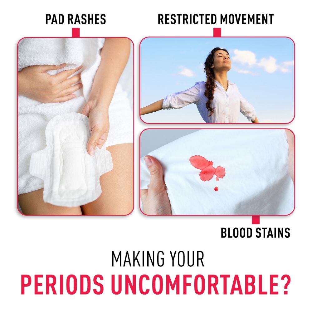 Pad Approved Reusable Menstrual Cup For Women (Small Size) Protection For Up To 8-10 Hours