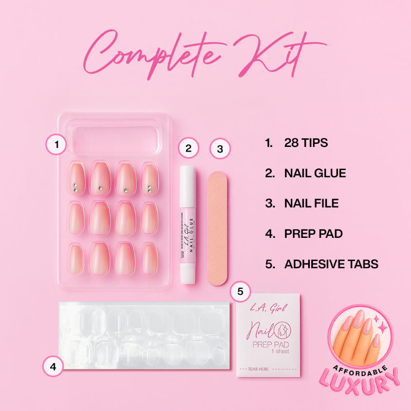 Luxe Shine Nail Fave Artificial Nail Tips