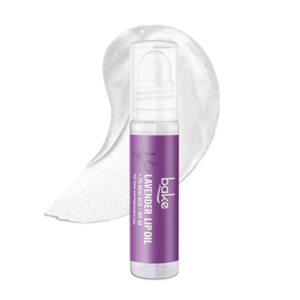 2% Kojic Acid Lavender Lip Balm Oil SPF 50 PA+++ for Dark, Chapped & Pigmented Lips