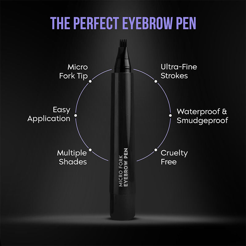 Micro Fork Waterproof Eyebrow Pen