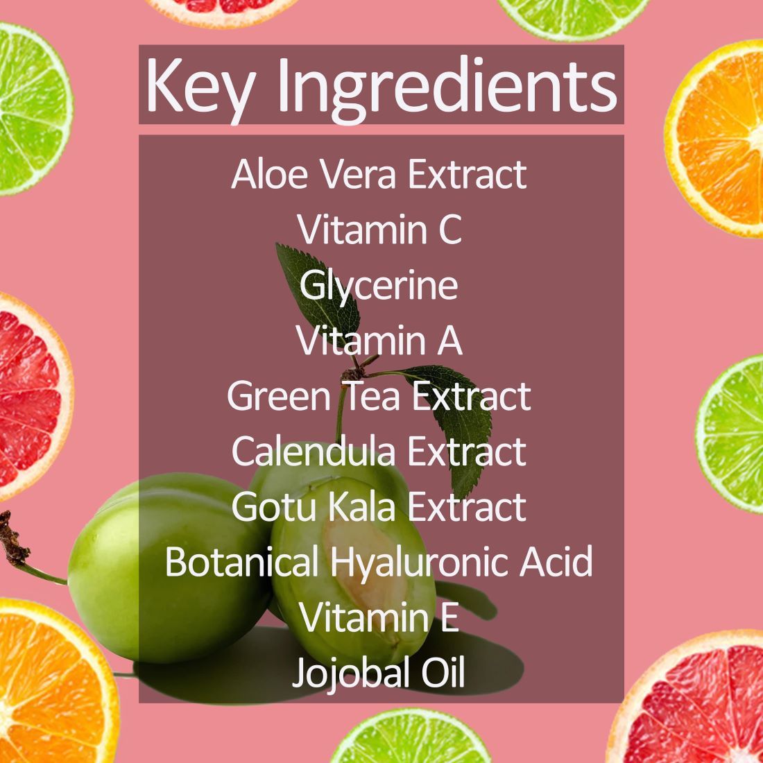 Plant Based Vitamin C Face Serum For Brightens Skin, Reduces Dark Spots & Hydrates