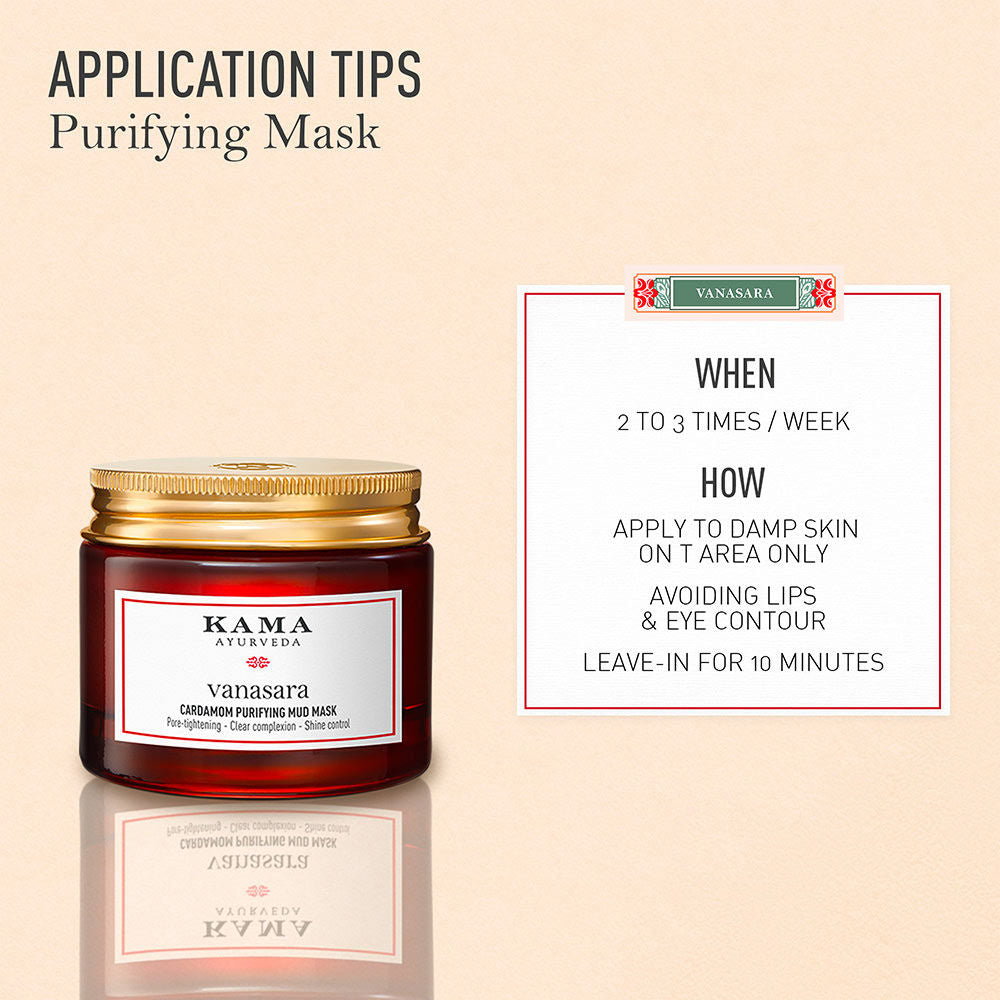 Vanasara Cardamom Purifying Mud Mask