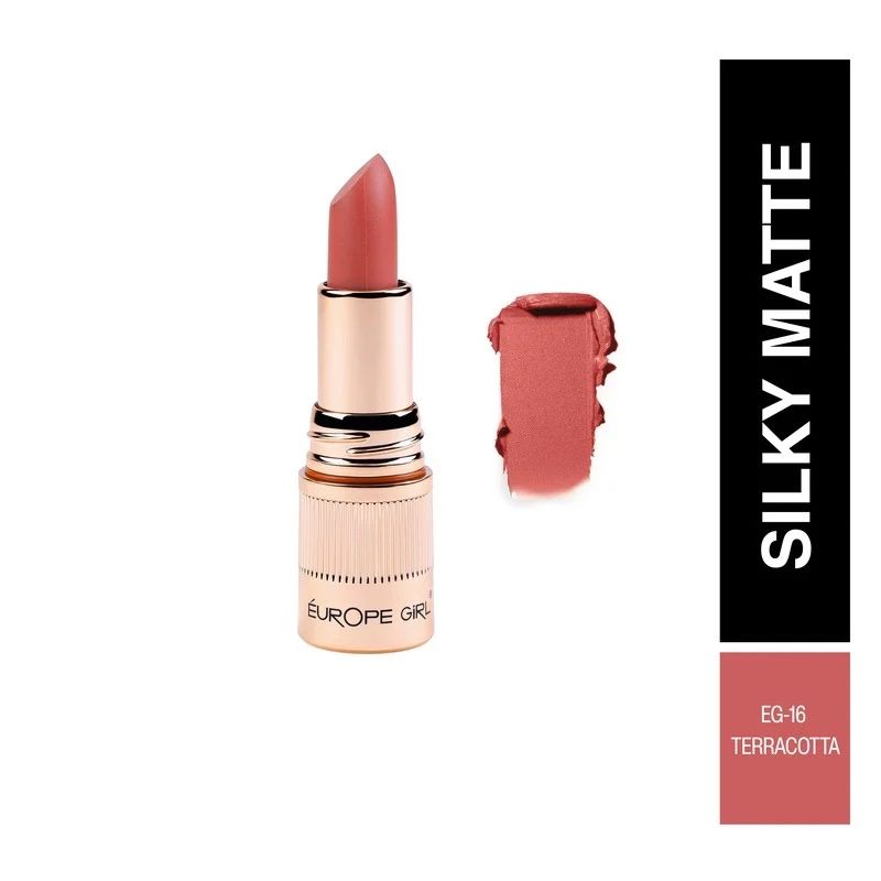 Silky Matte Lipstick - EG-16 Terracotta