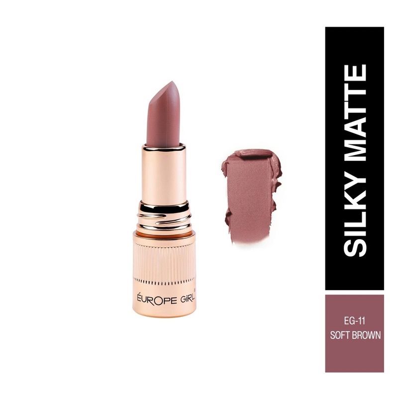 Silky Matte Lipstick - EG-11 Soft Brown