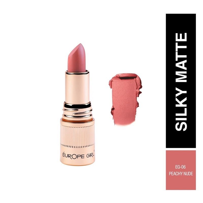 Silky Matte Lipstick - EG-06 Peachy Nude