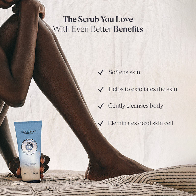 Shea Butter Ultra Rich Body Scrub For Dry To Very Dry Skin