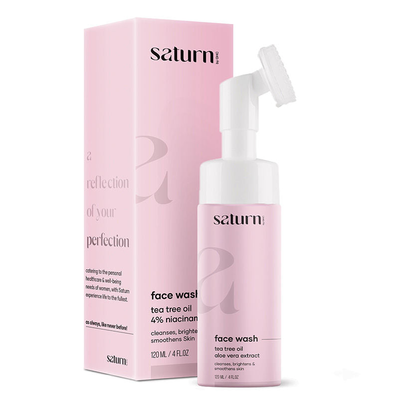 Foaming Face Wash With Deep Cleansing Brush for Acne & Oil Control