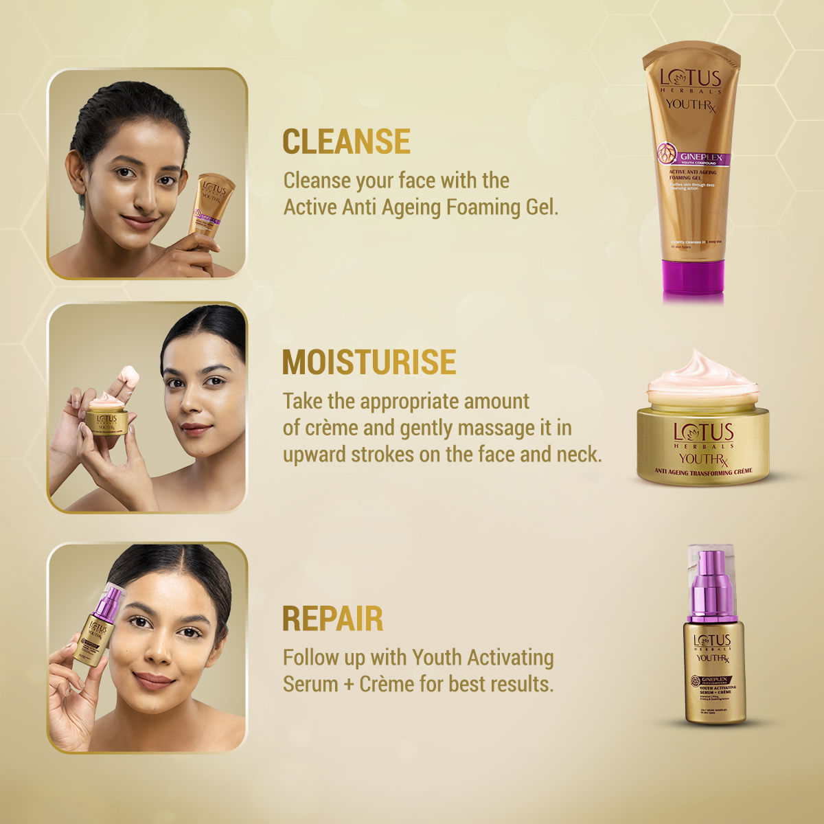 YouthRx Anti Ageing Transforming Face Cream SPF 25 , Reduce Dark Spots & Blemishes