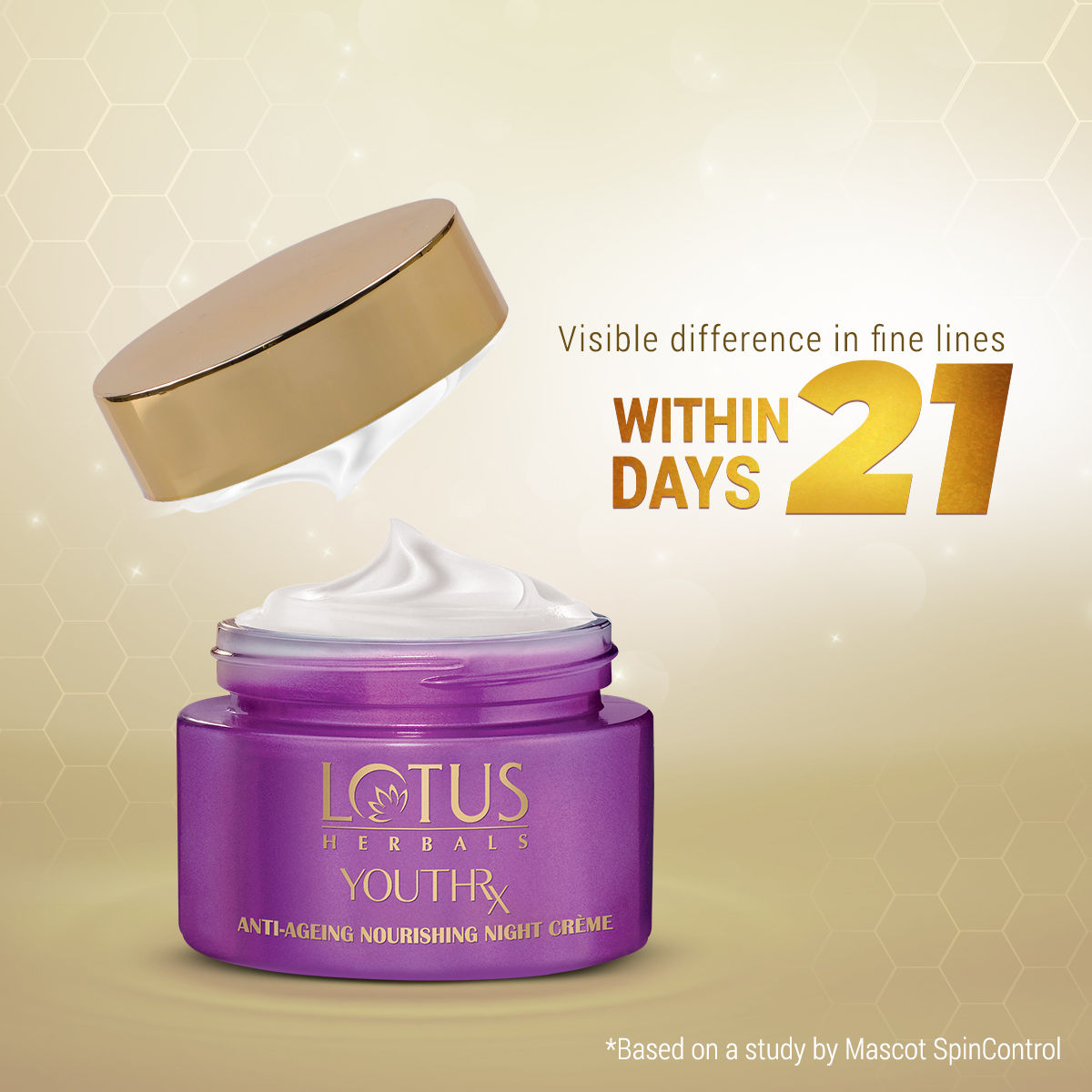 YouthRx Anti-Ageing Nourishing Night Face Cream,Reduces Fine Lines For All Skin Types