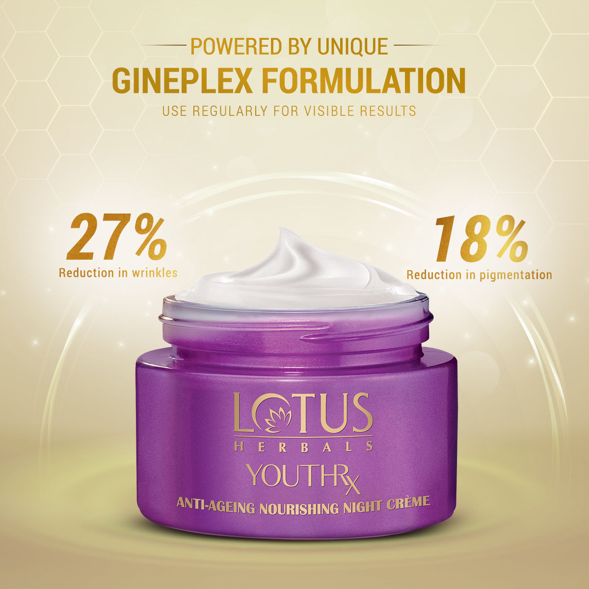 YouthRx Anti-Ageing Nourishing Night Face Cream,Reduces Fine Lines For All Skin Types