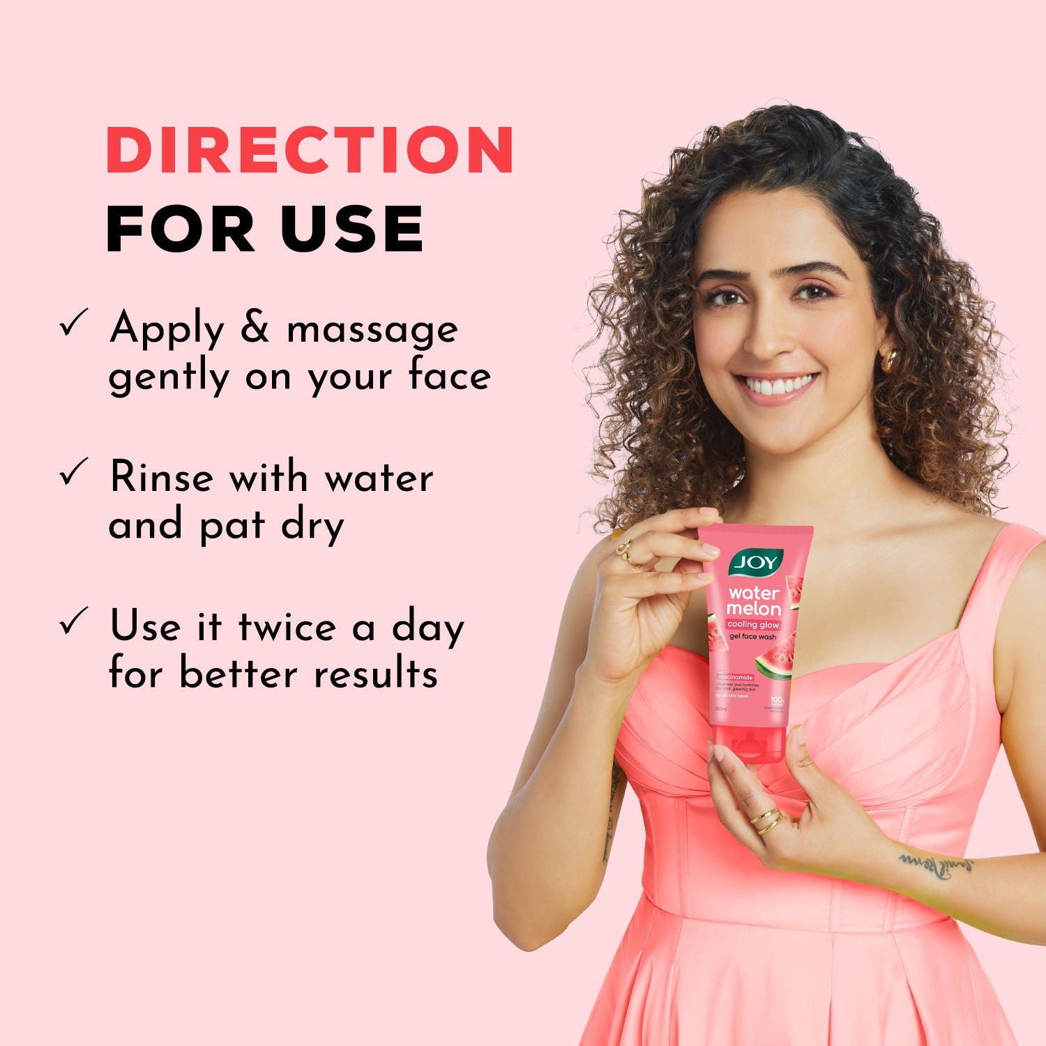Watermelon Cooling Glow Gel Face Wash