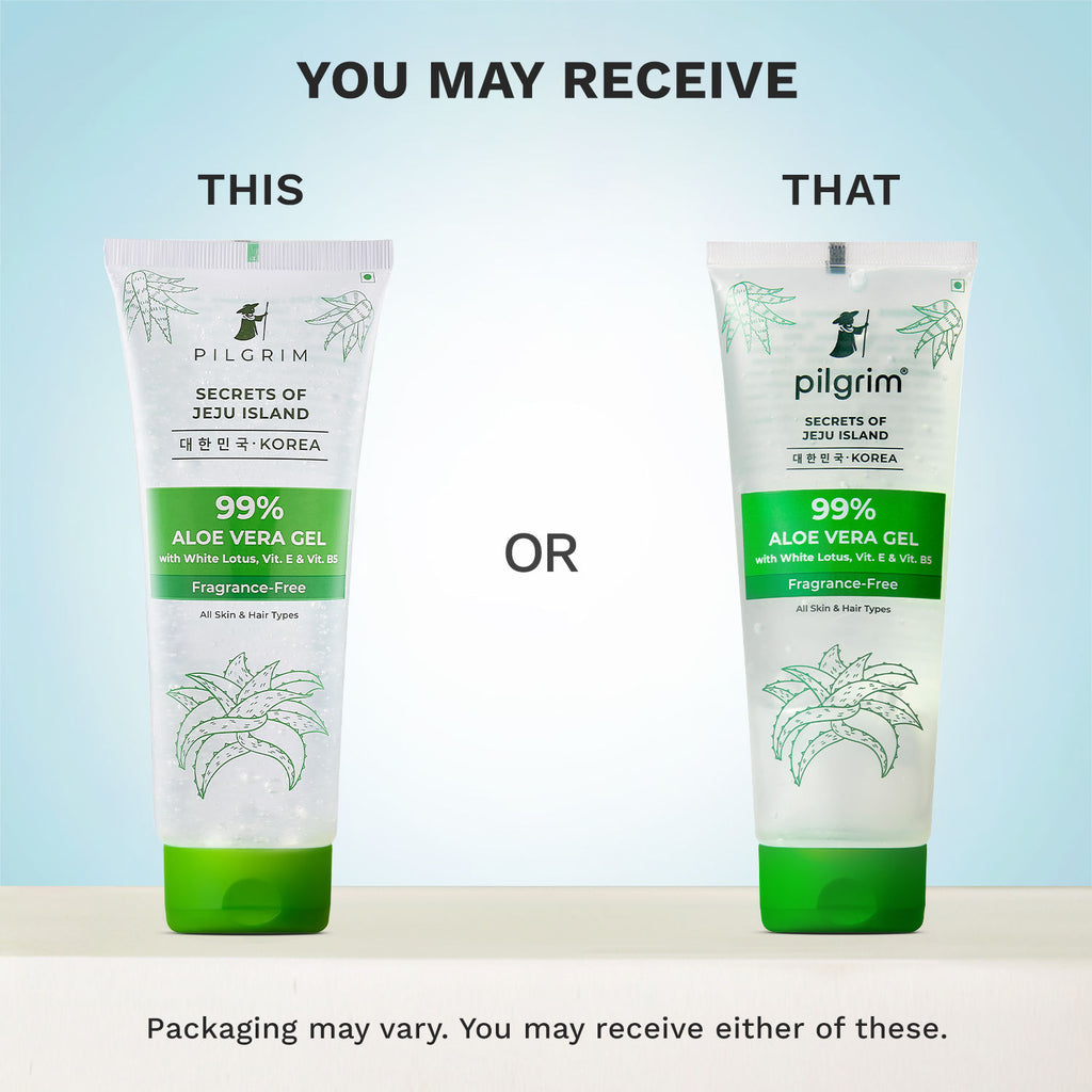 Aloe Vera Gel With Vitamin E For Glowing Skin & Hair
