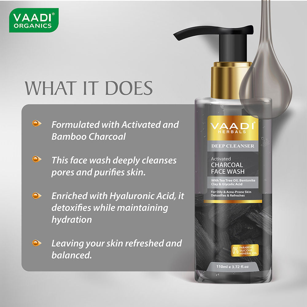 Activated Charcoal Face Wash