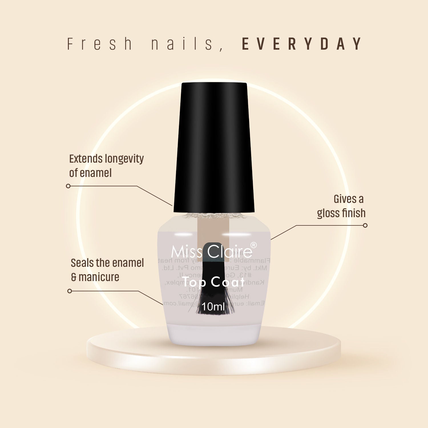 Top Coat - Transperant