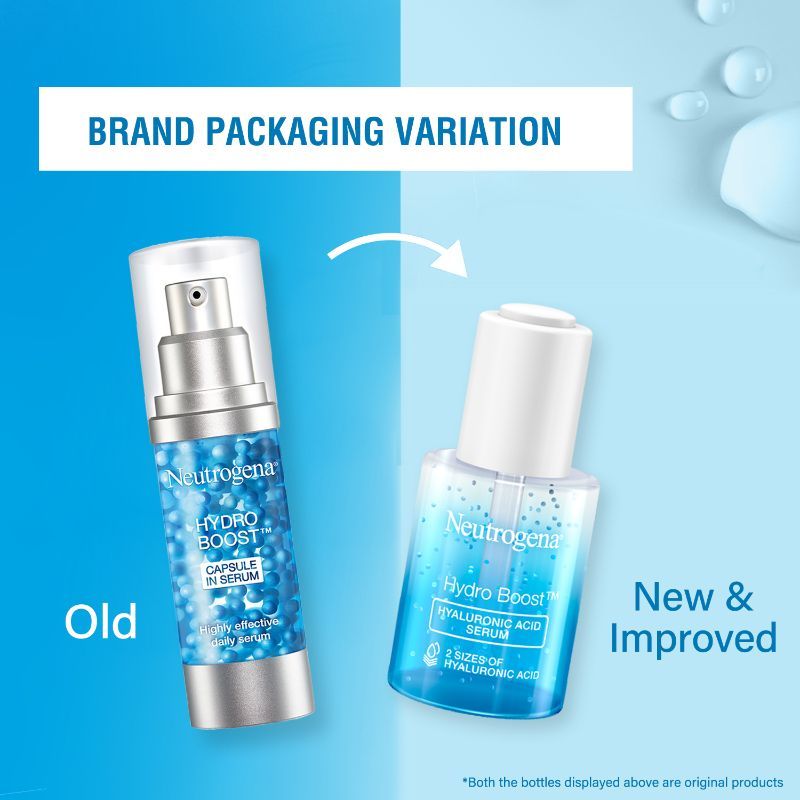 Hydro Boost Hyaluronic Acid Moisturizing Face Serum with Vitamin B5 for Dry & Normal Skin