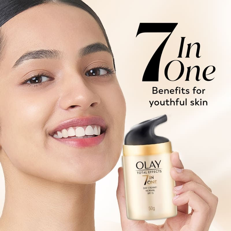 Total Effects Day Cream With Spf 15, Fights 7 Signs Of Ageing With Niacinamide