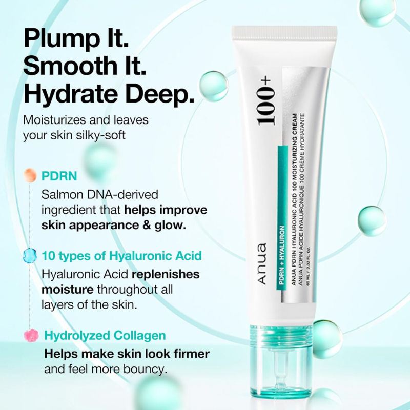 PDRN Hyaluronic Acid 100 Moisturizing Cream