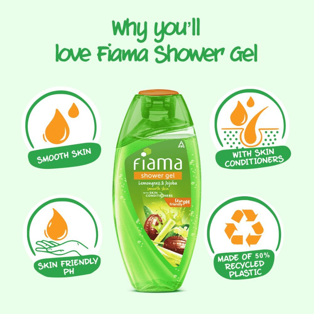 Lemongrass & Jojoba Shower Gel
