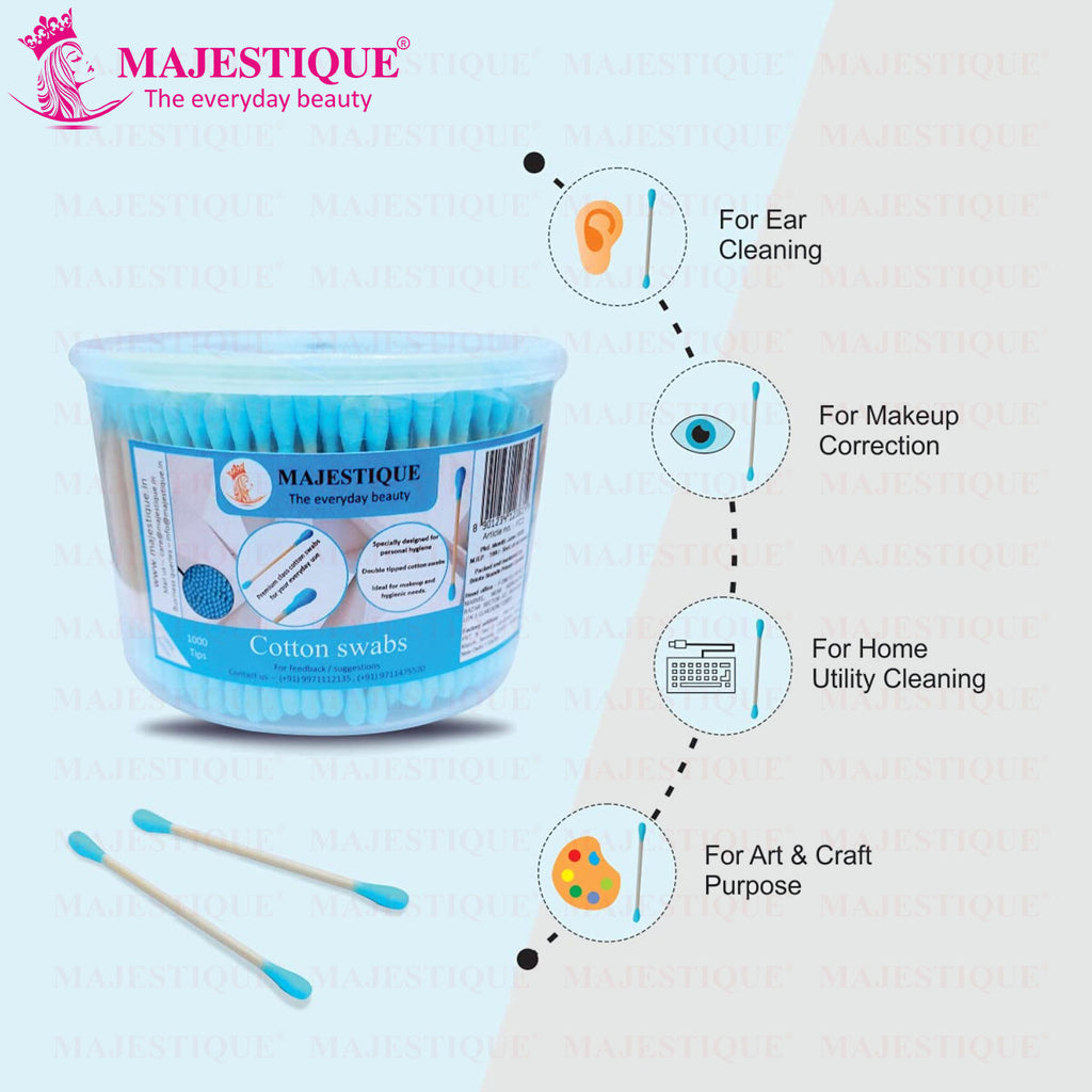 500-Swab Ear Cleaner Buds, Eco-Friendly And Multi-Functional Cotton Swab Stick